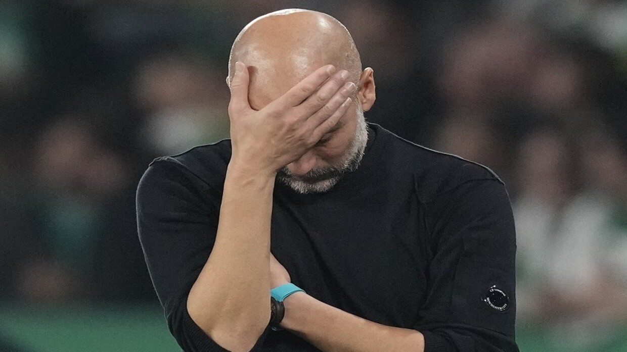 Pep Guardiola suffers a historic defeat